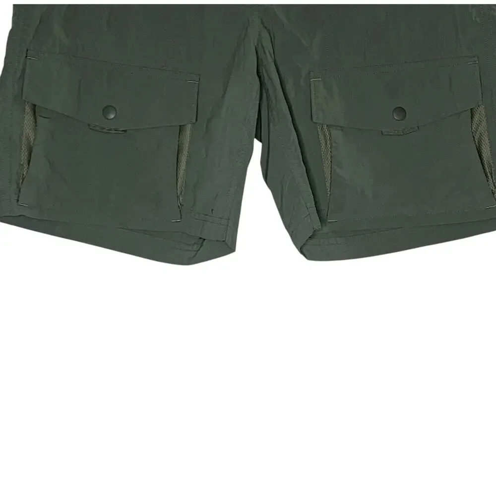 Rei Co-Op 34 Shorts Mens Green Cargo Hiking Gorpcore Outdoor Travel